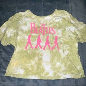 Lime Green Beatles T-Shirt